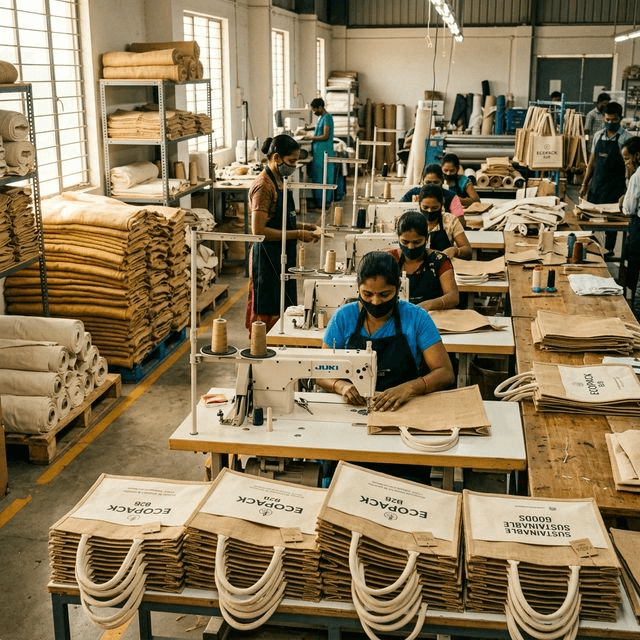 Indian Jute Weaving Artisans