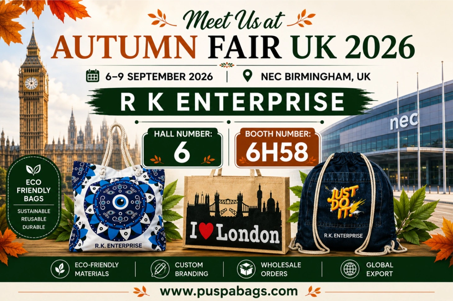 Autumn Fair UK 2026