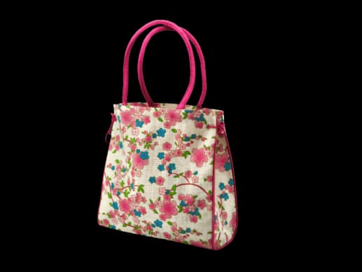 Blossom Mini Jute Beach Bag
