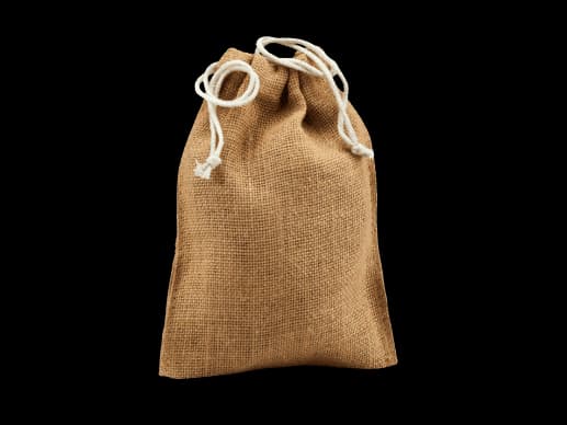 Eco-Friendly Jute Drawstring Pouch