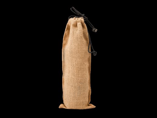Single Bottle Jute Drawstring Sack