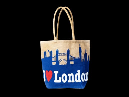 Customizable Jute Handbag