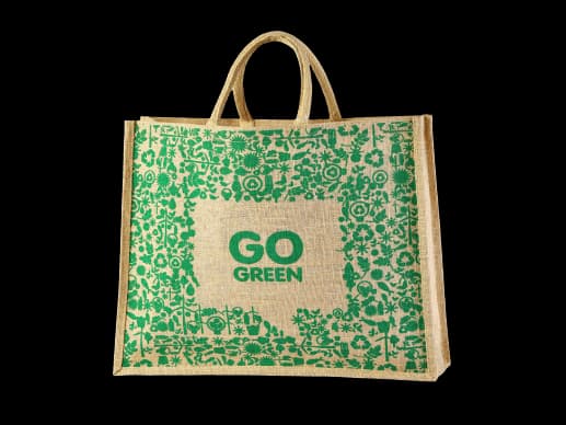 Go Green Jute Grocery bag
