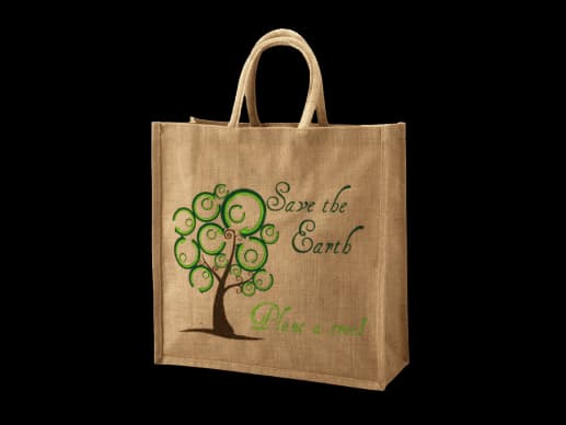 Purely Planter jute promotional bag