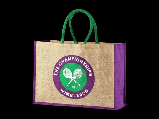 Promotional Jute bag for Tennis Lovers