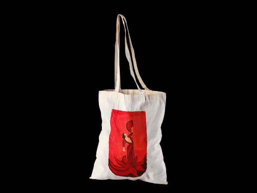 Flamenco Dancer Calico bag