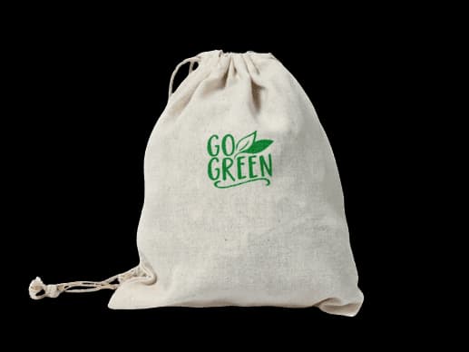 GO GREEN Large Pouch bag