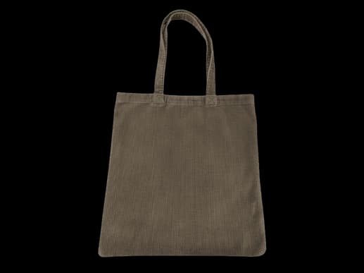Eco Luxury Cotton Velvet Carry Bag