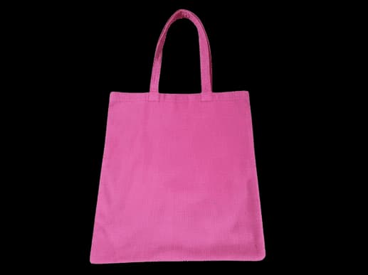 Premium Pink Cotton Velvet  Tote bag