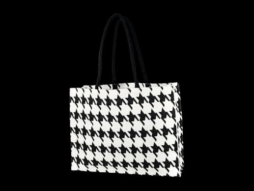 All Over Printed Laminated Canvas bag with Large handle