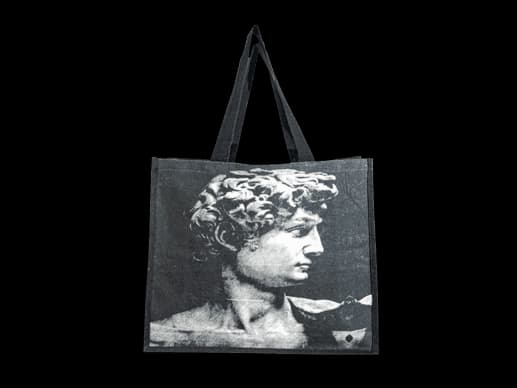Arte Nero Canvas Laminated Tote bag