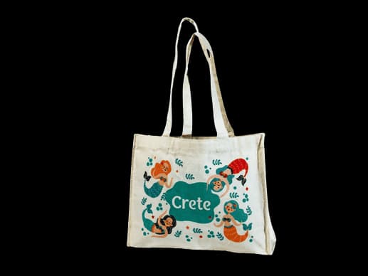 Happy Coast Canvas Shopping bag