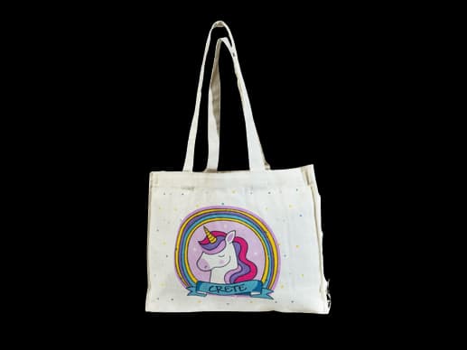 Unicorn Dreams Canvas Shopping bag
