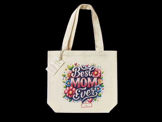 EverLove Mom Canvas Tote bag