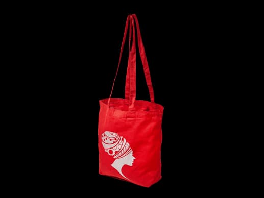 Nature Friendly Red Canvas Tote bag
