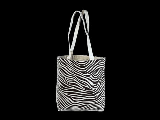 The Safari Stripe Canvas Tote bag