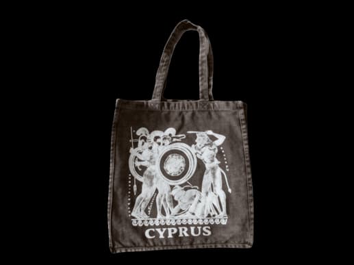 Cyprus Art Washed Cloud  Canvas bag