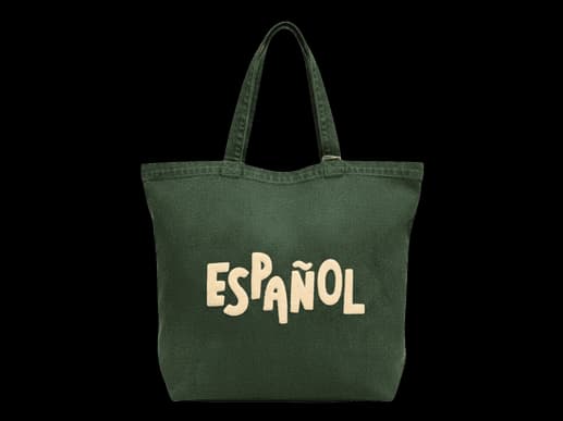 Madrid Style Cloud Wash   Drill Carry Tote