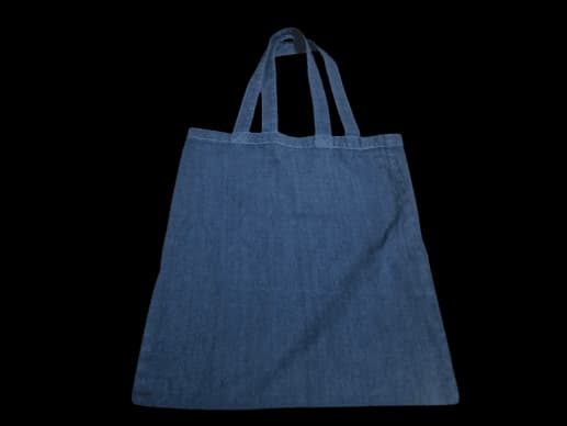 Heavy-Duty Drill Washed  Brown  Tote Bag