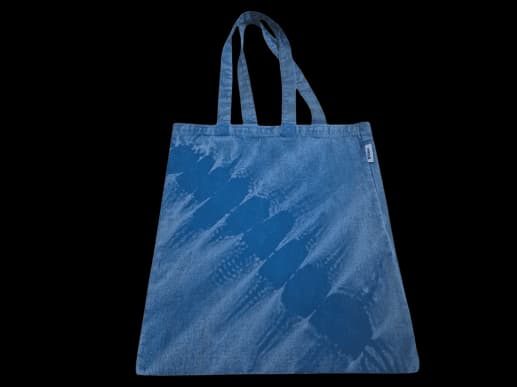 Indigo Tidal Drift Drill Tote