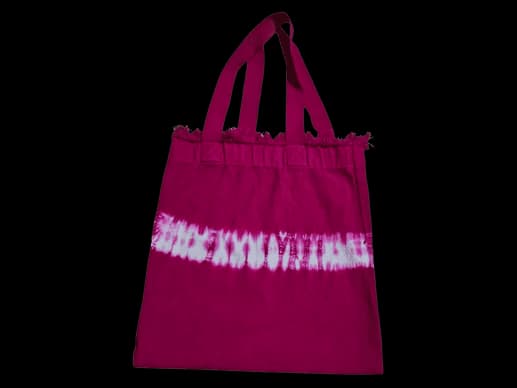 Tie Dye Shopper Fringe Bag