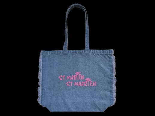 Denim Jeans  Fringe bag