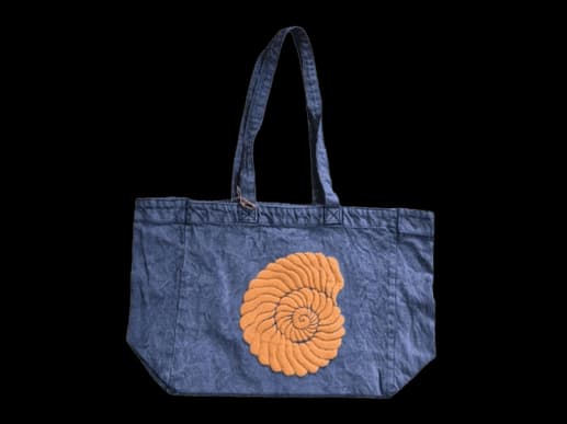 Spiral Shell Graphic Reusable Shopping Bag