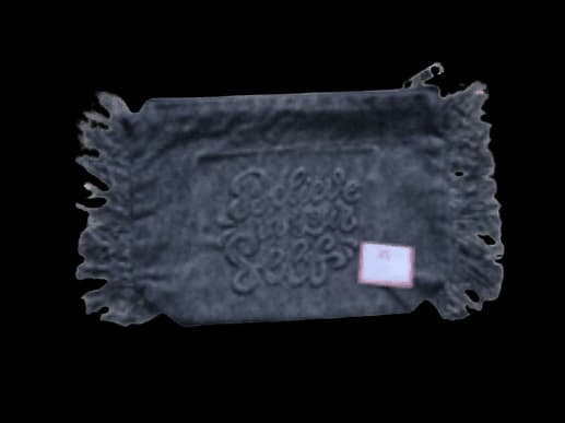 Canvas Fringe Mini Clutch bag